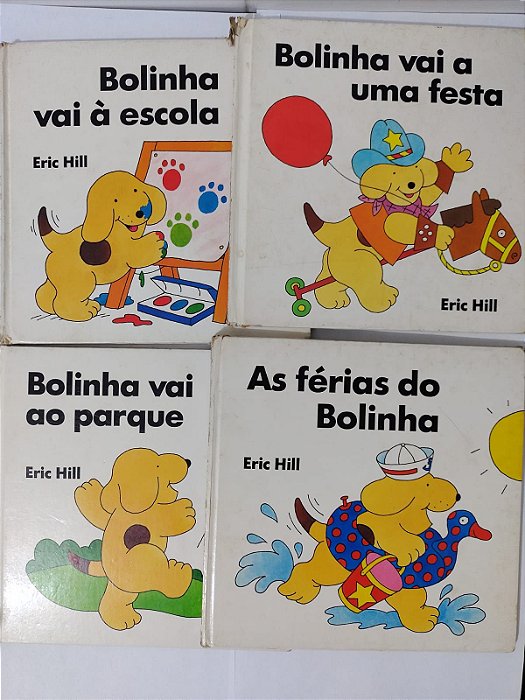 Coleção Bolinha - Eric Hill C/4 livros