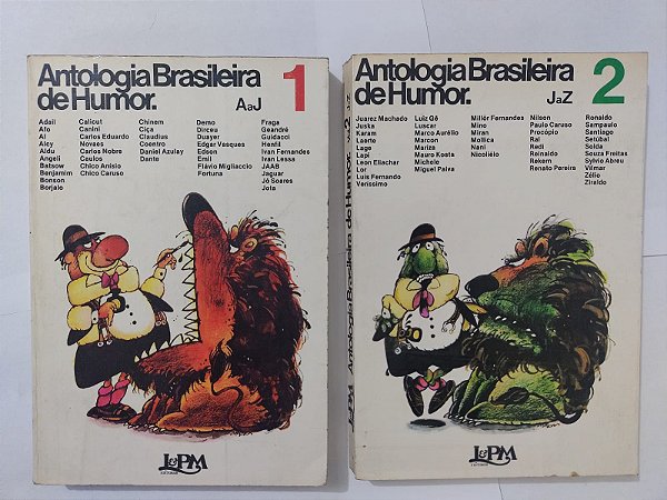 Antologia Brasileira de Humor Vol. 1 e 2