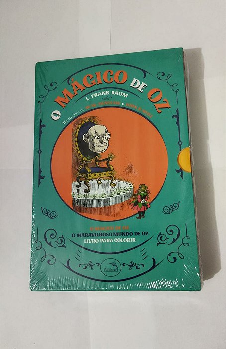 Box - O Mágico De Oz - 3 Volumes - Acompanha 1 Pôster Capa comum - L. Frank Baum - Novo e Lacrado