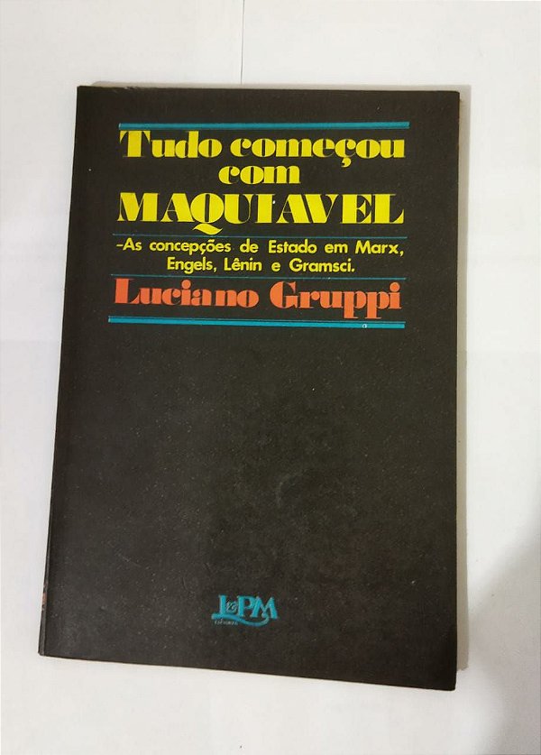Tudo Começou com Maquiavel - Luciano Gruppi