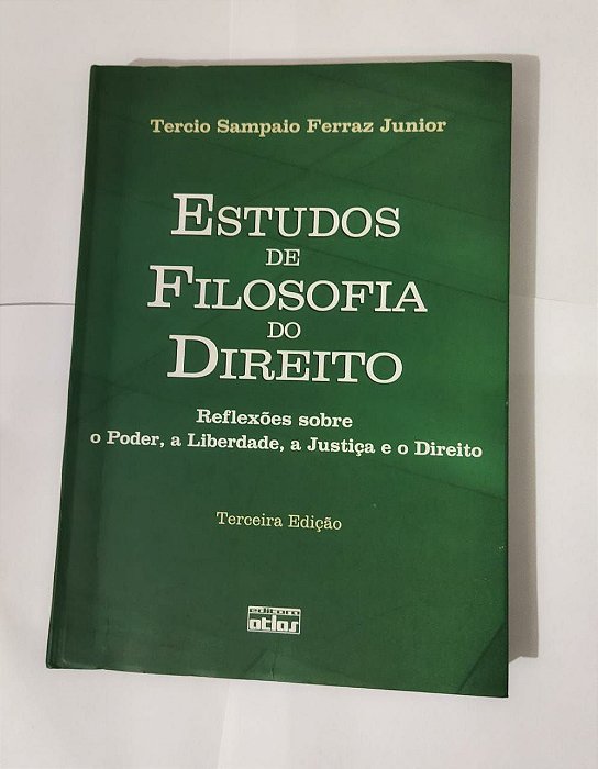 Estudos de Filosofia Do Direito - Tercio Sampaio Ferraz Junior