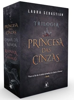 Box Trilogia das Cinzas - Laura Sebastian - Novo e Lacrado