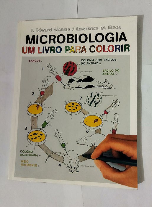 Microbiologia: Um Livro Para Colorir - Edward Alcamo