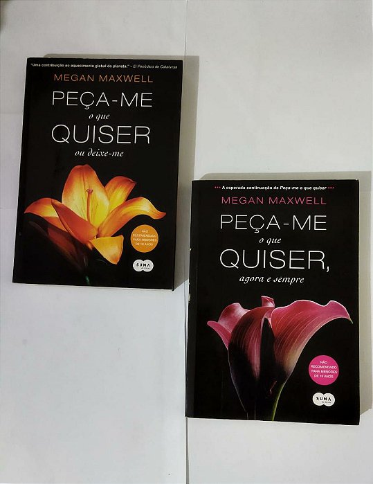 Kit 2 Livros - Peça-Me o Que Quiser - Megan Maxwell