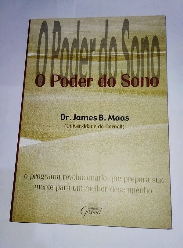 O Poder Do Sono - Dr. James B. Maas