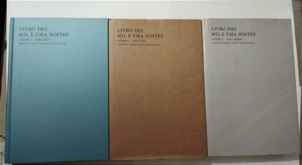 Kit 3 Livros - Livro das Mil e uma Noites