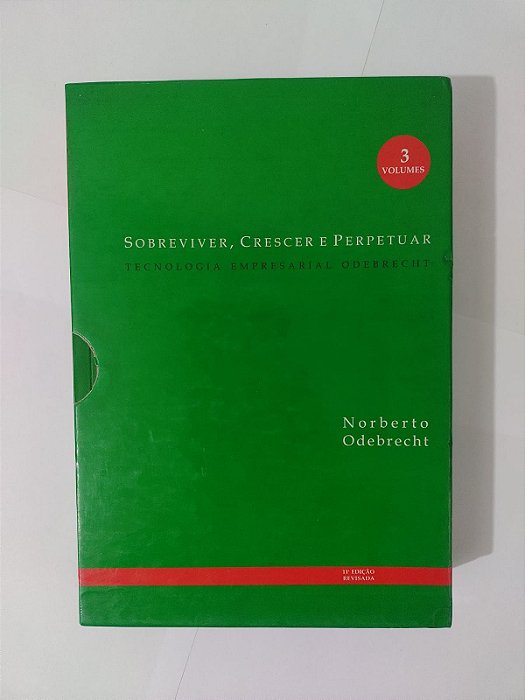 Box Tecnologia Empresarial Odebrecht -  Norberto Odebrecht ( C/3 volumes)