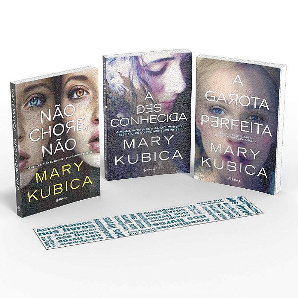 Kit Coletânea Mary Kubica - 3 volumes - Novo e Lacrado