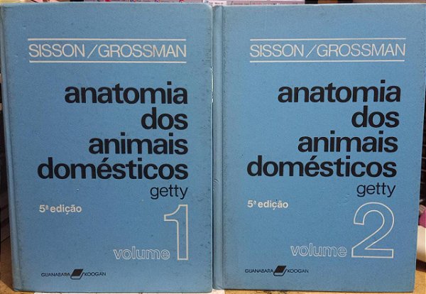 Anatomia dos animais domésticos - 2 Volumes - Sisson / Grossman