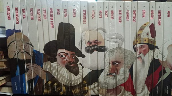 Coleção Folha Grandes Nomes do pensamento -  C/26 Volumes + Muitos lacrados