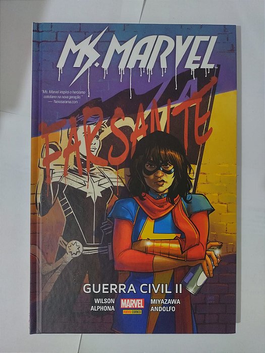 Ms. Marvel: Guerra Civil II - Wilson Alphona e Miyazawa Andolfo