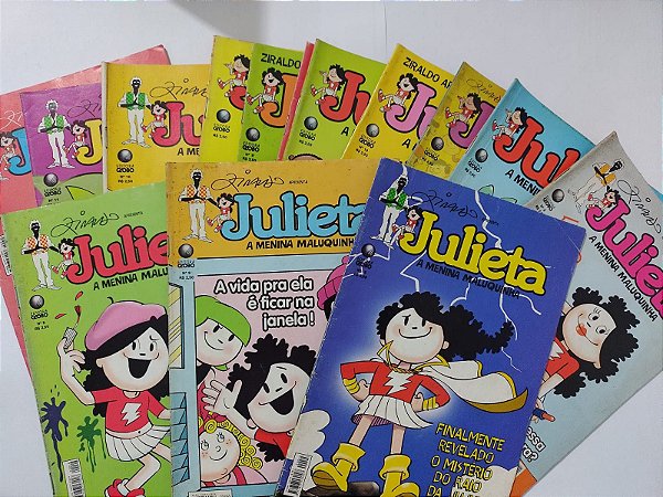 Coleção HQ Julieta - Ziraldo C/13 volumes