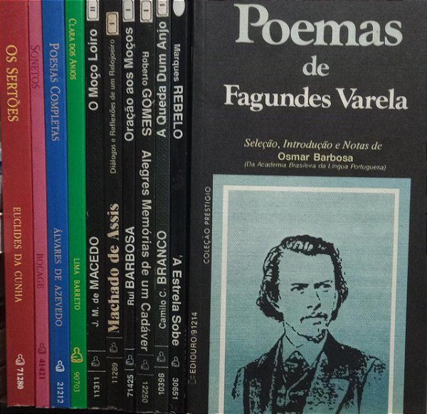 Coleção Prestígio Ediouro - 11 Volumes Literatura
