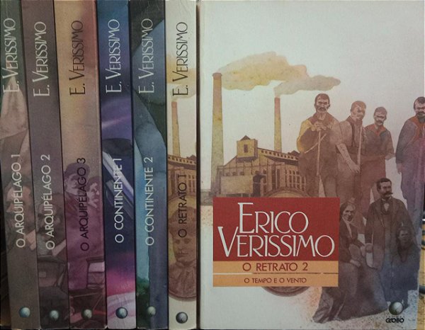 O Tempo e o Vento - Érico Veríssimo - Coleção 7 Volumes - Globo