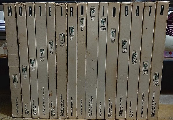 Coleção Sítio do Pica Pau Amarelo - Monteiro Lobato 15 volumes