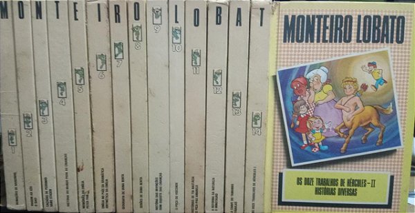 Coleção Sítio do Pica Pau Amarelo - Monteiro Lobato 15 volumes
