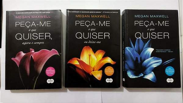 Kit 3 Livros - Peça-Me O Que Quiser - Megan Maxwell