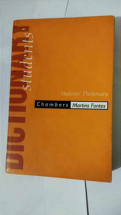 Students' Dictionary - Chamber (Ingles)