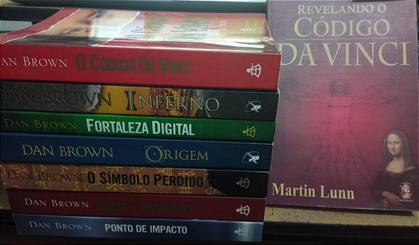 Kit Dan Brown - Revelando o Código da Vinci - 8 Livros