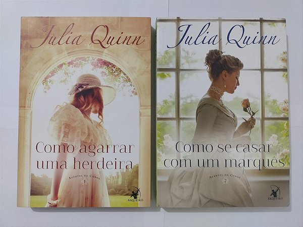 Kit 2 Livros - Agentes da Coroa Vol. 1 e 2 - Julia Quinn