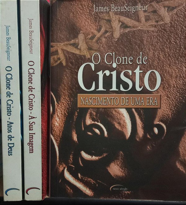 Kit o Clone de Cristo 3 Livros - James BeauSeigneur (marcas)