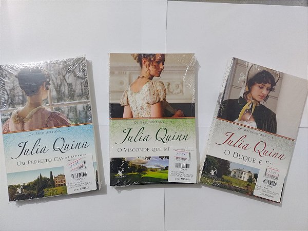Coleção Os Bridgertons - Julia Quinn C/3 Livros