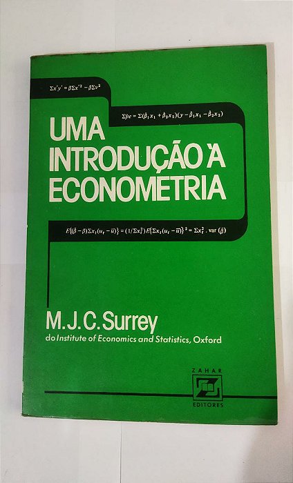 Uma Introdução à Econometria - M. J. C. Surrey