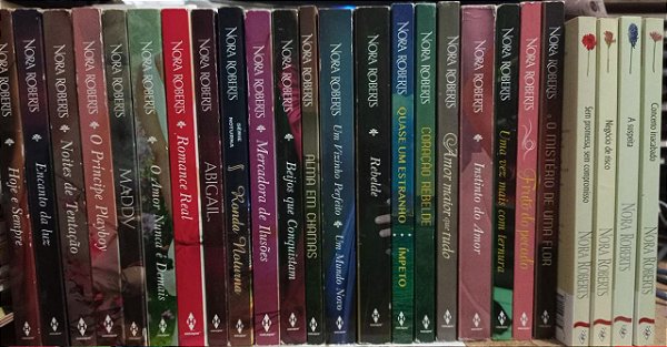 Coleção Nora Roberts Harlequin Pocket - 25 Volumes
