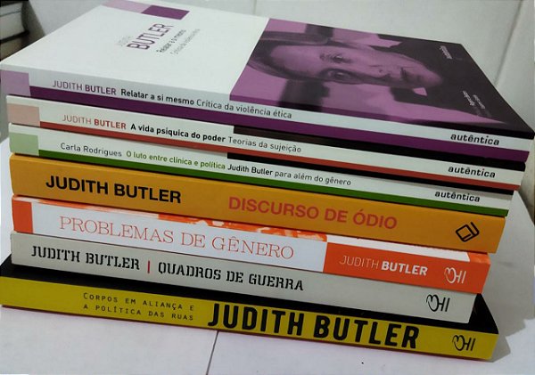 Kit 7 Livros - Judith Butler