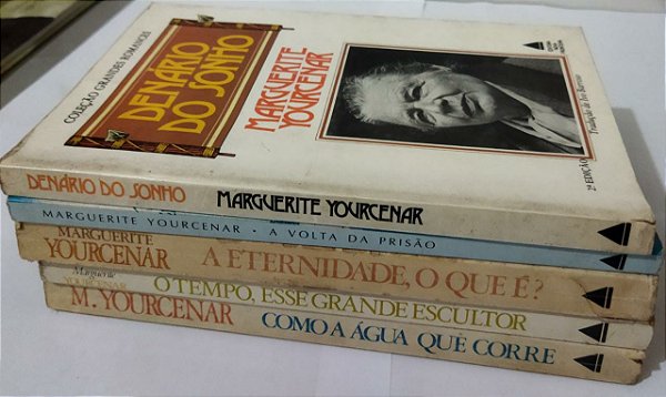 Kit 5 Livros - Marguerite Yourcenar