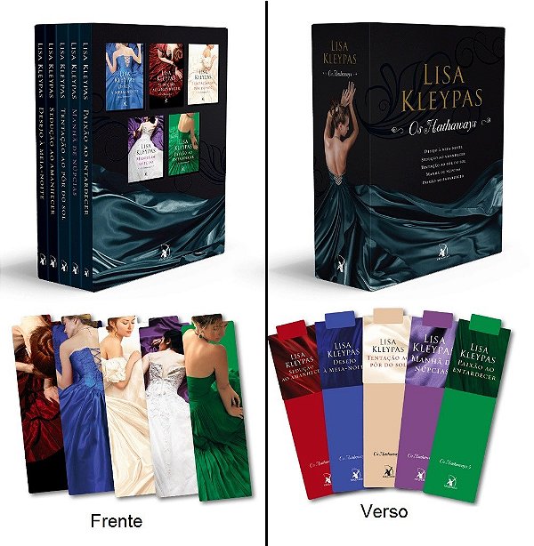Box Os Hathaways - Lisa Kleypas Com marcadores - Novo e Lacrado
