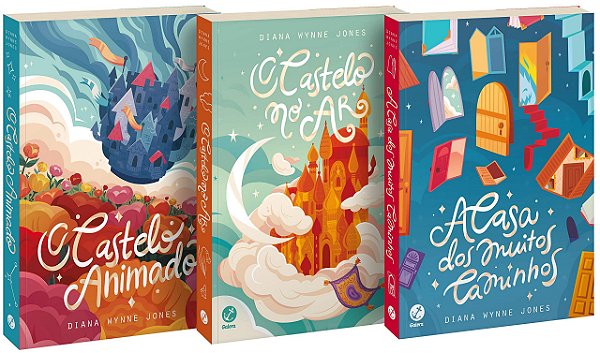 Box O castelo animado - Trilogia - Diana Wynne Jones - Novo e Lacrado