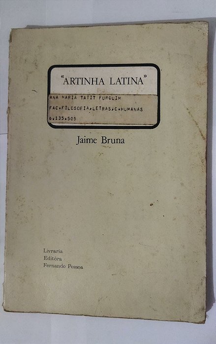 Artinha Latina - Jaime Bruna