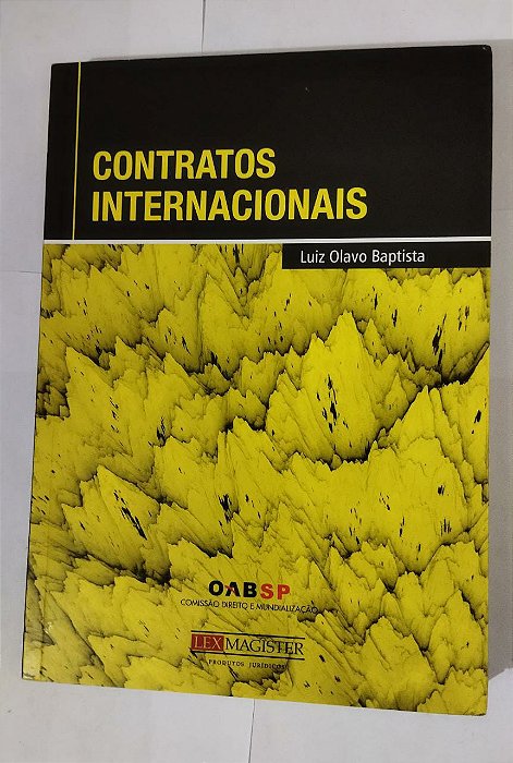 Contratos Internacionais - Luiz Olavo Baptista