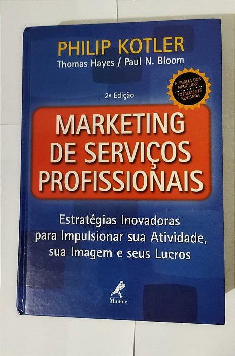 Marketing de serviços profissionais - Philip Kotler