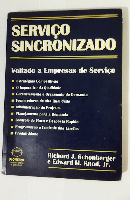 Serviço Sincronizado - Richard J. Schonberger