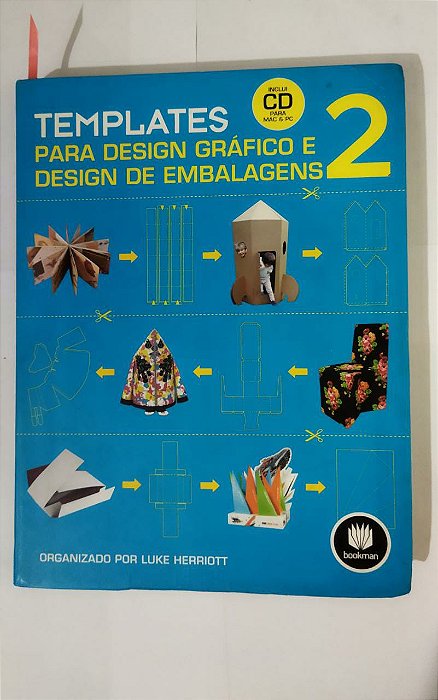 Templates para Design Gráfico e Design de Embalagens: Volume 2 - Luke Herriott