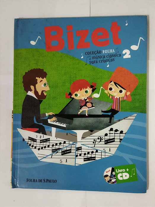 Bizet 2 - Coleção folha musica clássica para crianças - Inclui CD