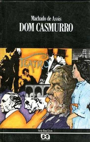 Dom Casmurro - Machado De Assis - Série Bom Livro - Capa Preta