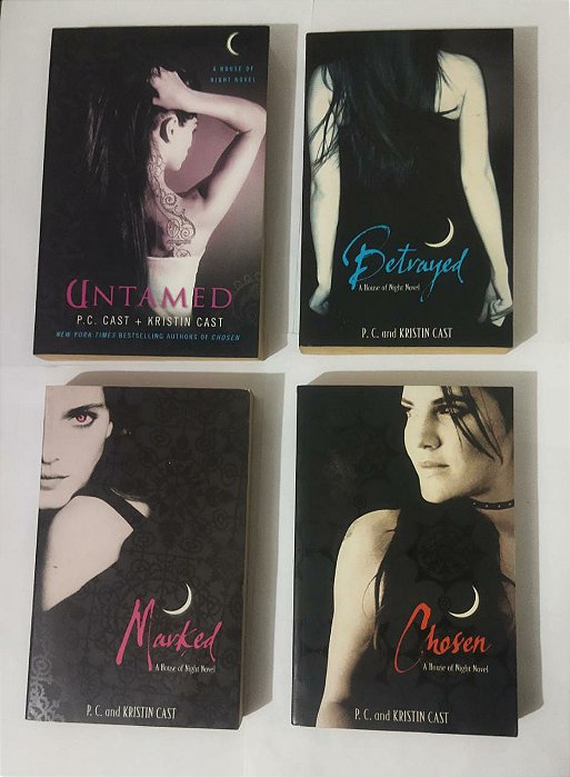 Kit 4 Livros - P.C. Cast And Kristin Cast (Ingles)