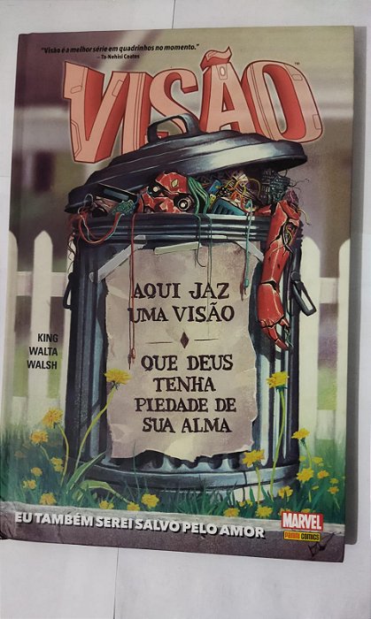 Visão: Eu Também Serei Salvo Pelo Amor - Tom King (HQ)