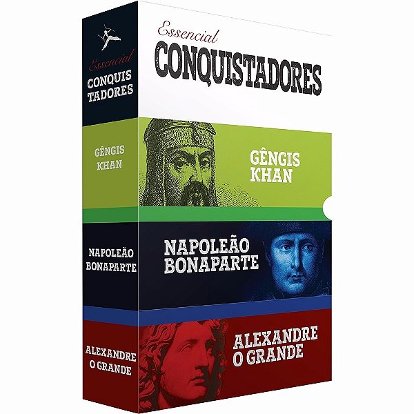 Box Essencial Conquistadores - 3 livros - Novo e Lacrado