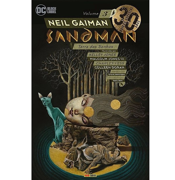 Sandman: Edição Especial 30 Anos: Volume 3 - Terra dos Sonhos - DC Neil Gaiman - Novo e Lacrado
