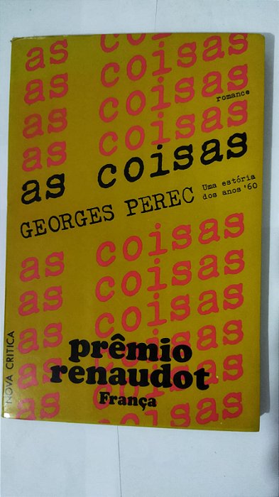 As Coisas - Georges Perec