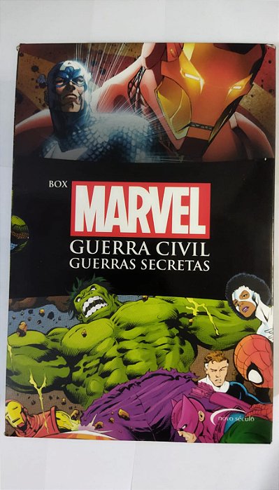 Box Marvel Guerra Civil: Guerras secretas - Alex Irvine e Stuart Moore