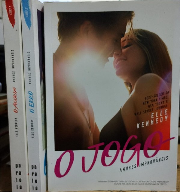 AMORES IMPROVÁVEIS 1, 2 e volume 3 - Elle Kennedy