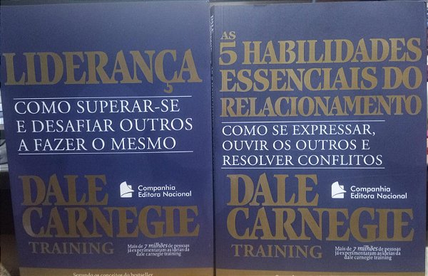 Kit Dale Carnegie 2 Livros: Liderança + As 5 Habilidades essenciais do relacionamento