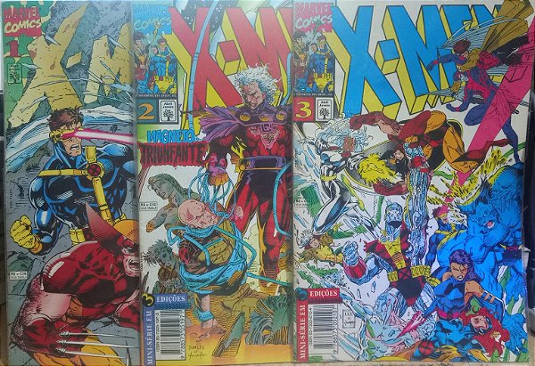 X-men Mini-série em 3 edições - Marvel HQ