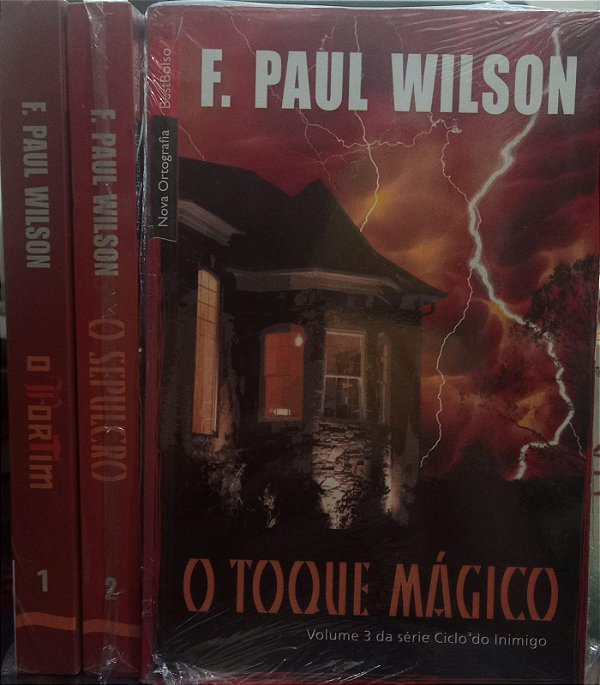 Trilogia Ciclo do inimigo  - F. Paul Wilson - Lacrado Pocket