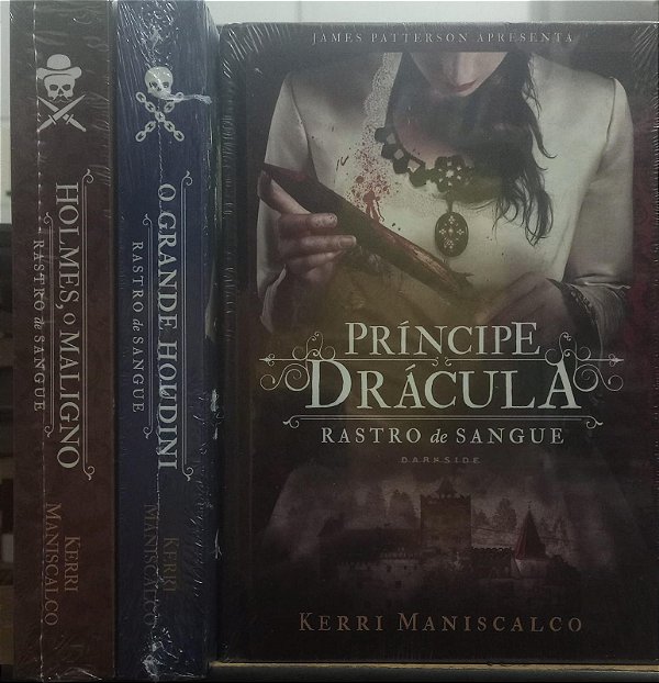 Trilogia Rastro de Sangue - Kerri Maniscalco - Darkside Capa Dura Lacrados